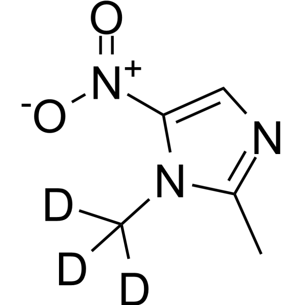 Dimetridazole-d3 (Dimetridazole-d3; 1,2-Dimethyl-5-nitroimidazole-d3) 64678-69-9